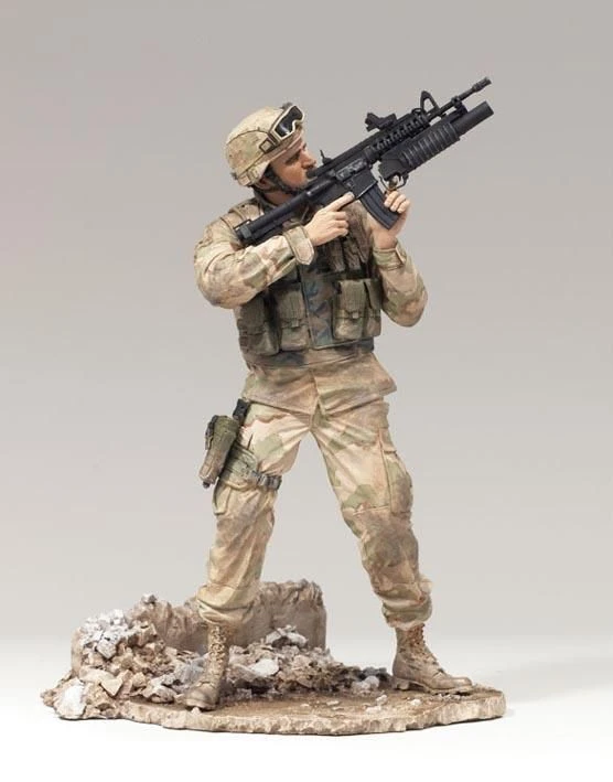 MILITARY Redeployed II Army Infantry Figur 1 MILITARY Redeployed II Army Infantry Figur