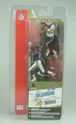 NFL 3" Figuren Serie II (R. Moss/D. Bledsoe)