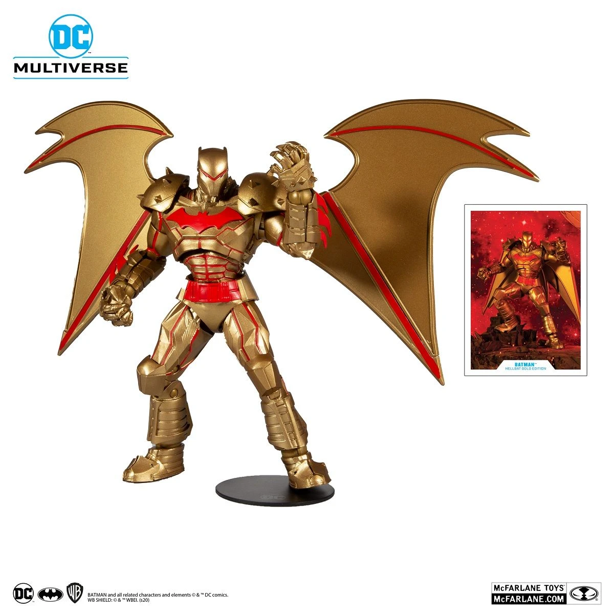 DC Multiverse Batman Hellbat Suit - Actionfigur 1 DC Multiverse Batman Hellbat Suit - Actionfigur