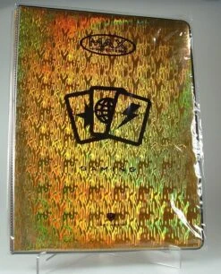 9 Pocket Portfolio Neo Gold Wave