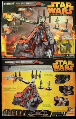 Hasbro Star Wars Episode III Mustafar Final Duel Playset