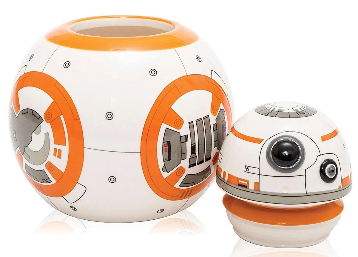 Joy Toy Star Wars VII - BB-8 3D Keramik-Keksdose Mit Deckel 1 Joy Toy Star Wars VII - BB-8 3D Keramik-Keksdose Mit Deckel