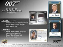 Upper Deck James Bond 007 - Villians & Henchmen Trading Cards (EN) -NECA Store 2qb7bck87wulbed 1