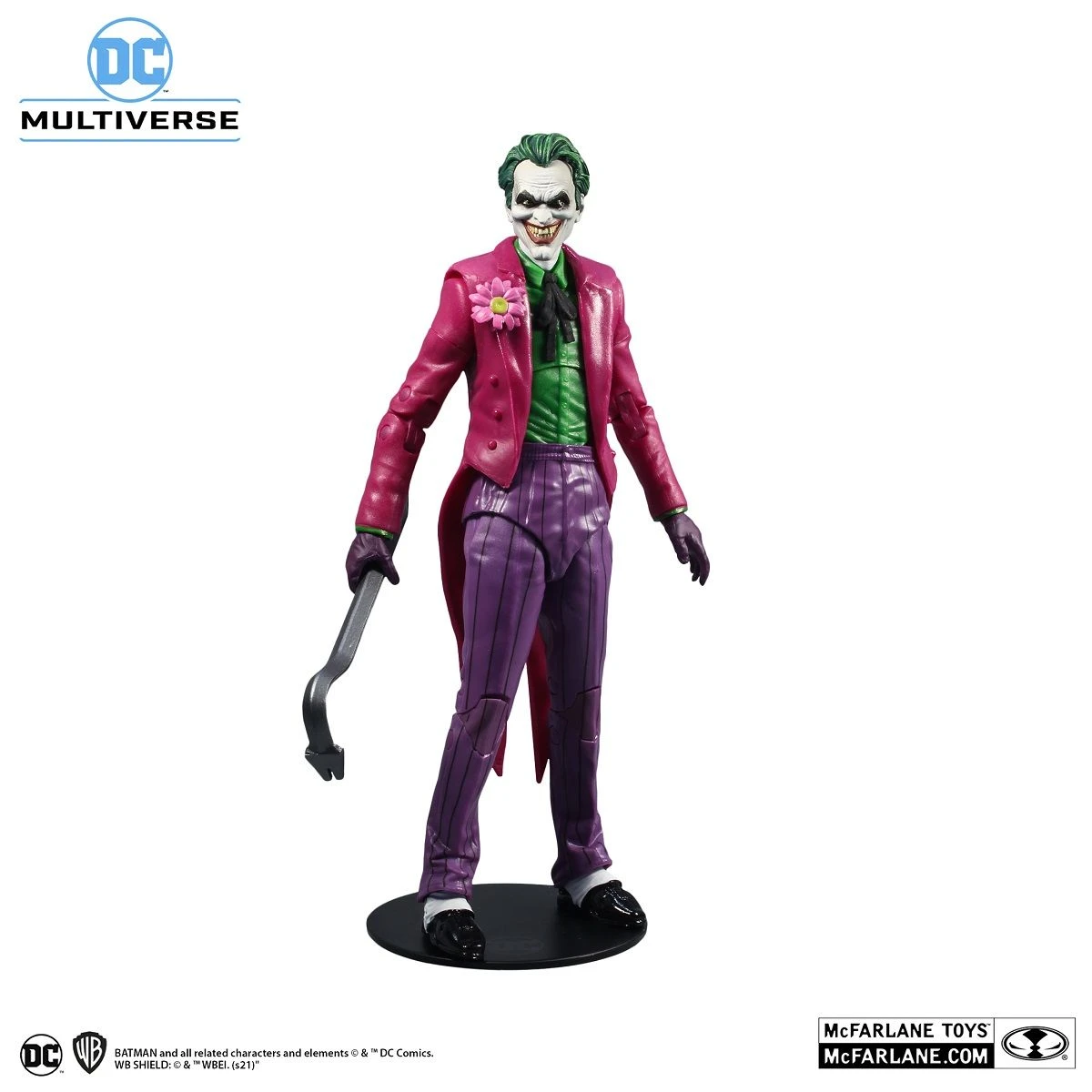 DC Multiverse - The Joker (The Clown) - Three Jokers - Actionfigur 2 DC Multiverse - The Joker (The Clown) - Three Jokers - Actionfigur – Bild 2