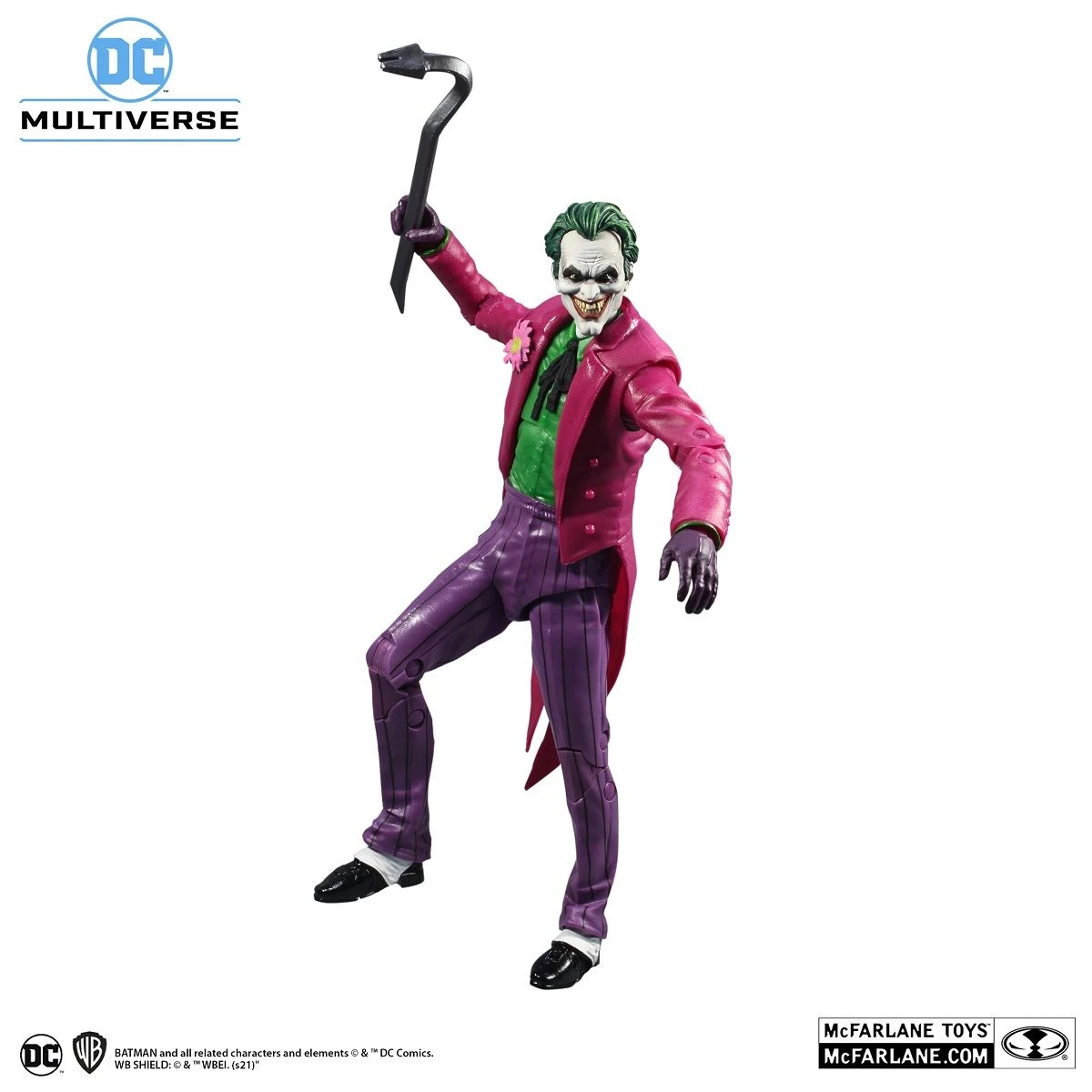 DC Multiverse - The Joker (The Clown) - Three Jokers - Actionfigur 7 DC Multiverse - The Joker (The Clown) - Three Jokers - Actionfigur – Bild 7