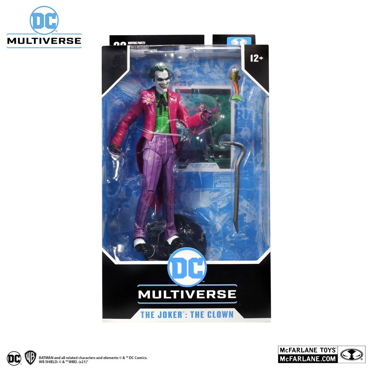DC Multiverse - The Joker (The Clown) - Three Jokers - Actionfigur 8 DC Multiverse - The Joker (The Clown) - Three Jokers - Actionfigur – Bild 8