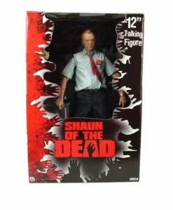 NECA Shaun Of The Dead 30cm Talking Figur