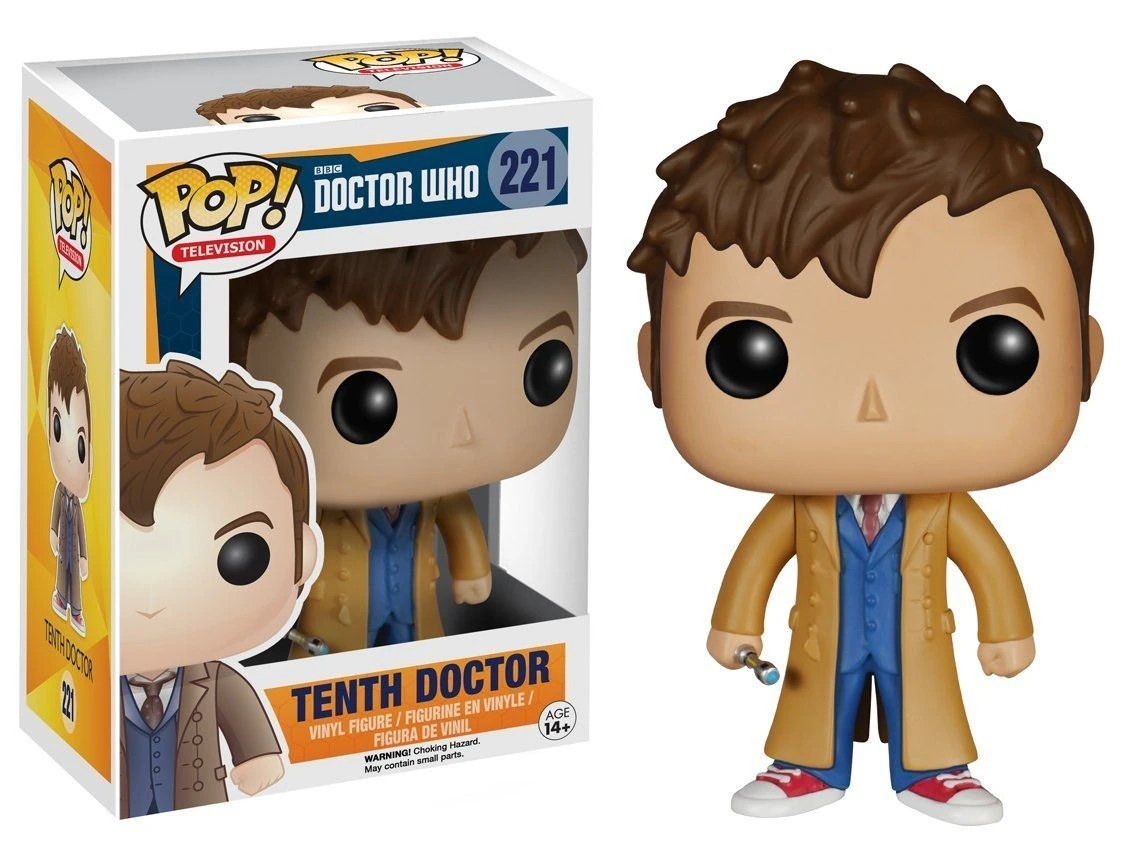 FUNKO POP! - Doctor Who - Tenth Doctor Figur 1 FUNKO POP! - Doctor Who - Tenth Doctor Figur