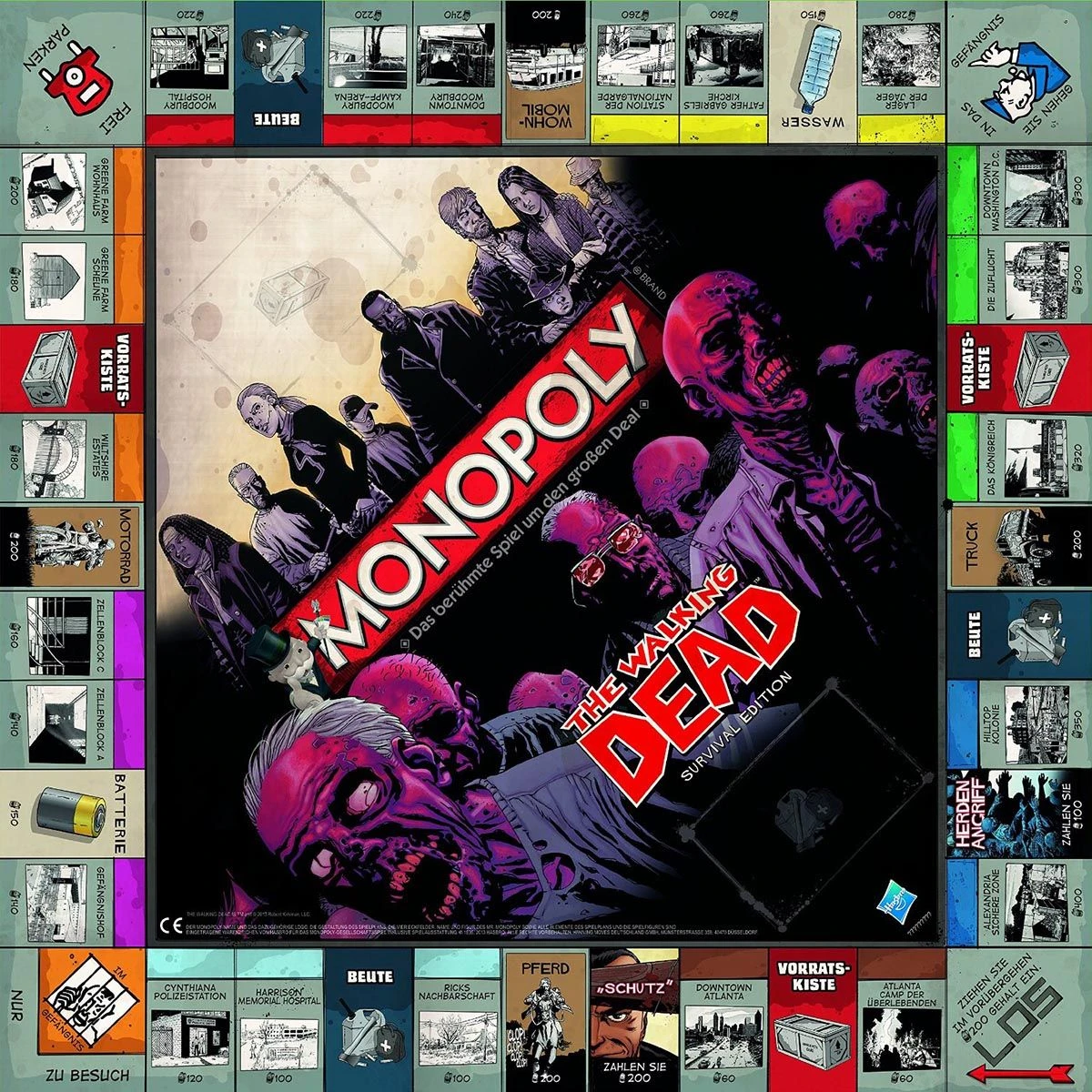 WINNING MOVES Monopoly - The Walking Dead - Survival Edition (DE) 3 WINNING MOVES Monopoly - The Walking Dead - Survival Edition (DE) – Bild 3