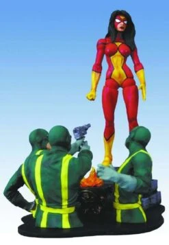 Diamond Select Marvel Select Figur - Spider-Woman (Red)