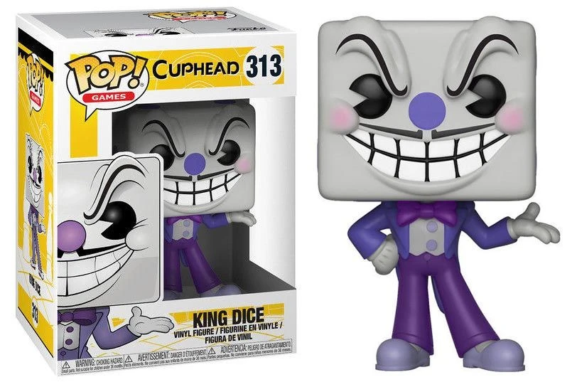 FUNKO POP! - Cuphead - King Dice Figur 1 FUNKO POP! - Cuphead - King Dice Figur