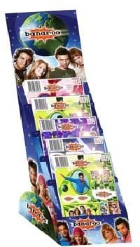 Upper Deck BANAROO 4 Sticker Bögen