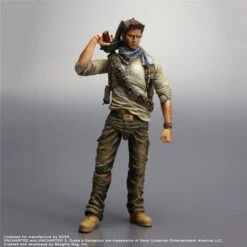 Uncharted 3 Nathan Drake Play Arts Kai Figur