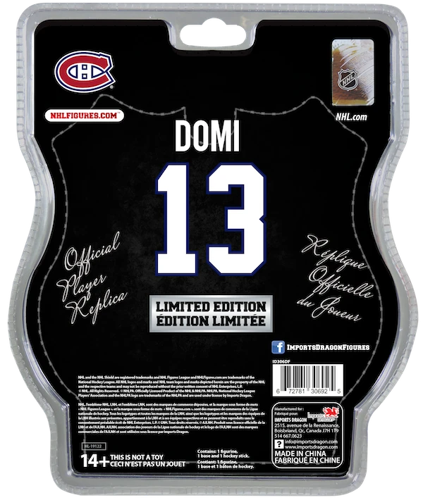 NHL - Montreal Canadiens - Max Domi - Limited Edition Figur 4 NHL - Montreal Canadiens - Max Domi - Limited Edition Figur – Bild 4