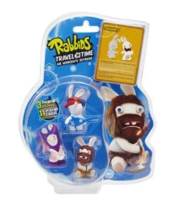 Ubisoft Rayman Raving Rabbids Zeitreise Figuren 3-Pack Set C