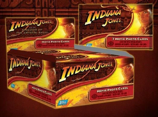 Topps Indiana Jones & The Kingdom Of The Chrystal Skull 1 Topps Indiana Jones & The Kingdom Of The Chrystal Skull