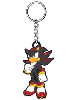 Diverse Sonic The Hedgehog - Shadow Rubber Keychain