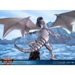 Diverse First 4 Figures - Yu-Gi-Oh! - Blue-Eyes White Dragon - White Edition - Figur -NECA Store blue eyes white dragon white edition statue 35 cm 16