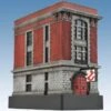 Diamond Select Ghostbusters Light-Up Firehouse Resin Statue