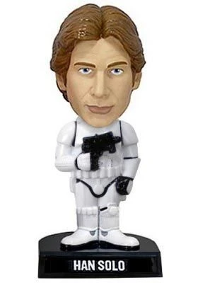 FUNKO Star Wars Storm Trooper Han Solo Bobble-Head 1 FUNKO Star Wars Storm Trooper Han Solo Bobble-Head
