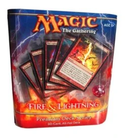 Wizards Of The Coast Fire & Lightning (Premium Deck Series, EN)