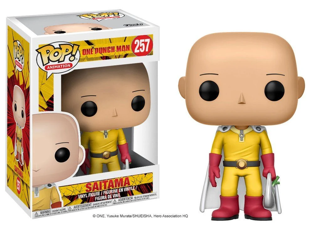 FUNKO POP! - Animation - One Punch Man - Saitama Figur 1 FUNKO POP! - Animation - One Punch Man - Saitama Figur