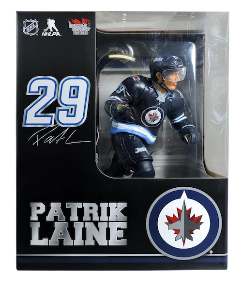 NHL - Winnipeg Jets - Patrik Laine - Figur 30cm 2 NHL - Winnipeg Jets - Patrik Laine - Figur 30cm – Bild 2