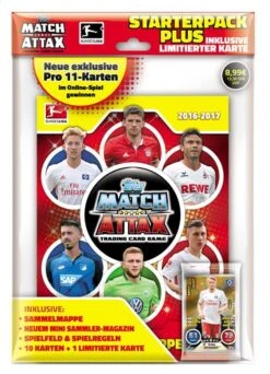 Topps 2016-2017 Match Attax Starterpack PLUS (DE)