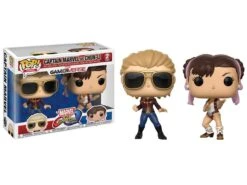 FUNKO POP! - Marvel Vs Capcom - Captain Marvel & Chun-Li Figuren