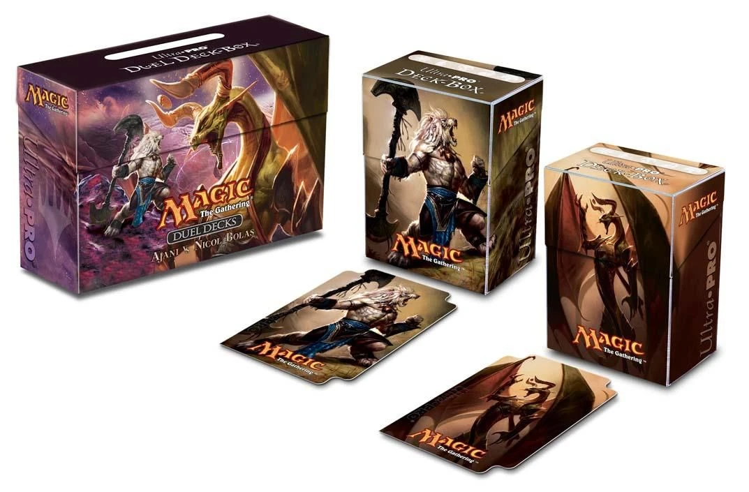 Wizards Of The Coast Magic Ajani Vs. Nicol Bolas Duel Deck-Box 1 Wizards Of The Coast Magic Ajani Vs. Nicol Bolas Duel Deck-Box