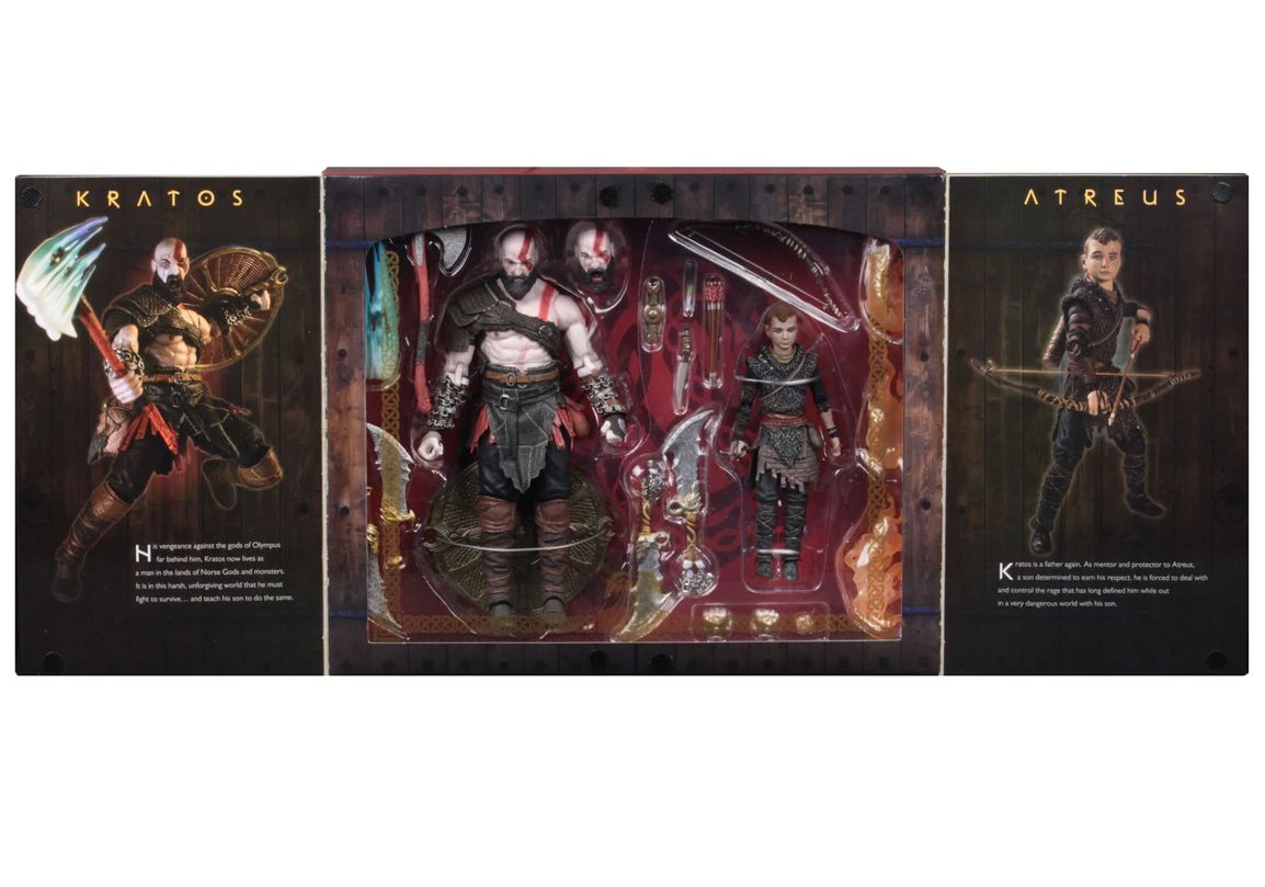 NECA God Of War (2018) - Ultimate Kratos & Atreus 2er Figuren Set 4 NECA God Of War (2018) - Ultimate Kratos & Atreus 2er Figuren Set – Bild 4
