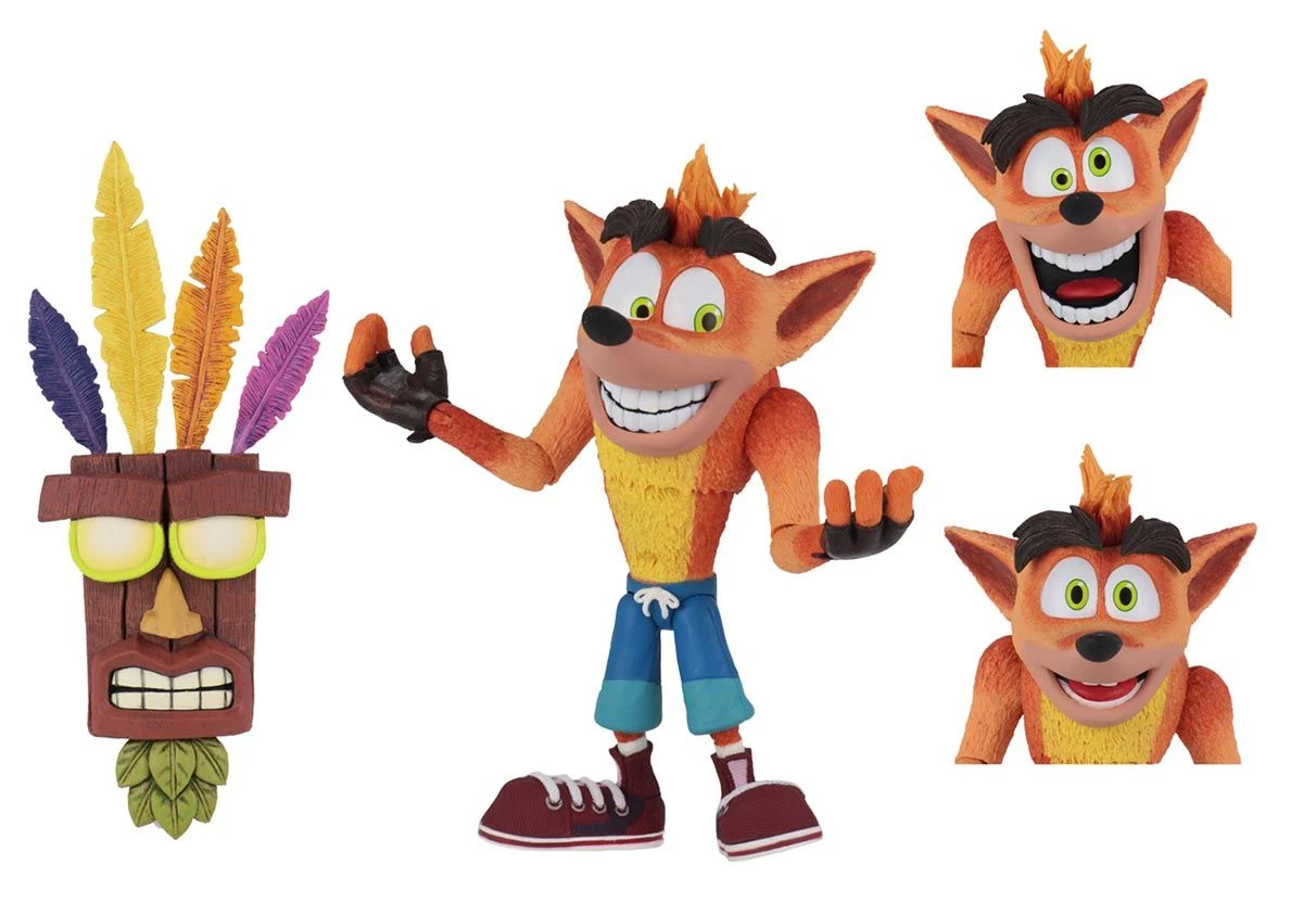 NECA Crash Bandicoot - Ultra Deluxe Crash Bandicoot Actionfigur 1 NECA Crash Bandicoot - Ultra Deluxe Crash Bandicoot Actionfigur