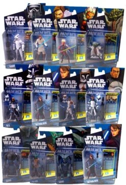 Hasbro Star Wars Clone Wars Basic Figur (Wave 2)