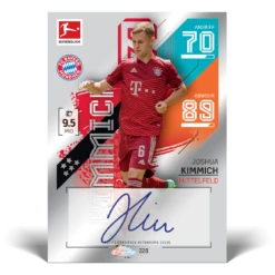Topps Match Attax Chrome Bundesliga 2021/2022 - Booster Display (DE) -NECA Store kimmich card 1