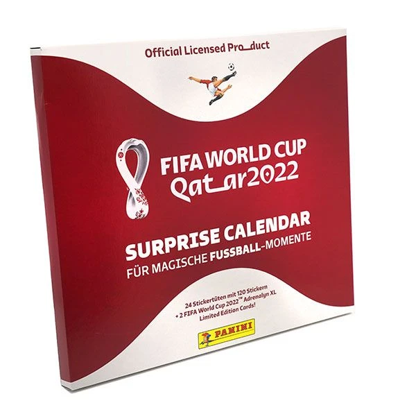Panini 2022 FIFA World Cup Qatar Sticker Adventskalender Set (DE) 6 Panini 2022 FIFA World Cup Qatar Sticker Adventskalender Set (DE) – Bild 6