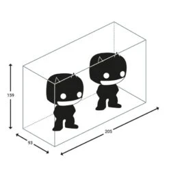 Protective Case Funko POP Figuren - Double Size (10 Stück) -NECA Store protective case for funko popyyy