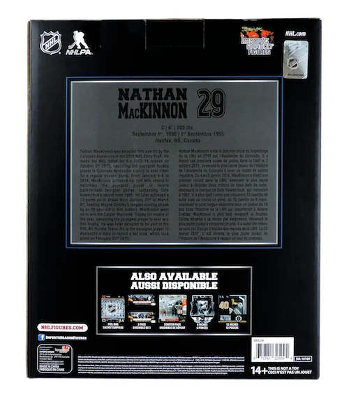 NHL - Colorado Avalanche - Nathan MacKinnon - Figur 4 NHL - Colorado Avalanche - Nathan MacKinnon - Figur – Bild 4