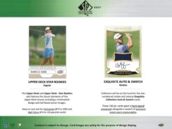 Upper Deck - SP Authentic Golf 2021 Display -NECA Store sp authentic golf 4