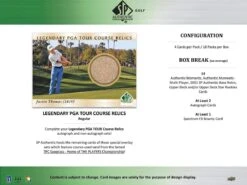 Upper Deck - SP Authentic Golf 2021 Display -NECA Store sp authentic golf 6