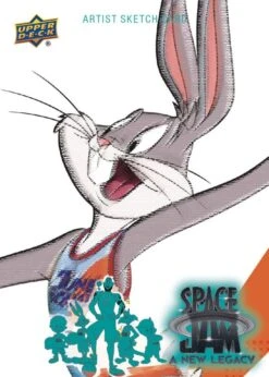 Upper Deck Space Jam - A New Legacy - Trading Cards Blaster Box (EN) -NECA Store space jam new legacy bugs sketch