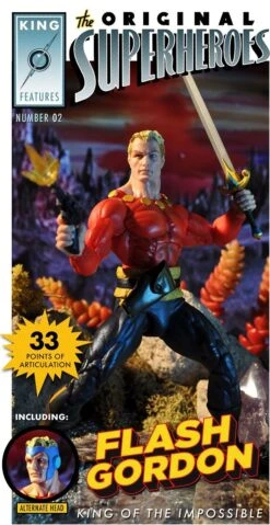 NECA The Original Superheroes S1 - Flash Gordon Actionfigur -NECA Store the original superheroes flash