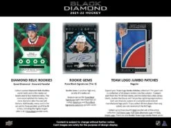 Upper Deck NHL 2021-2022 Black Diamond Hockey Hobby Box 10 Upper Deck NHL 2021-2022 Black Diamond Hockey Hobby Box -NECA Store vyrp13 443285bd 3