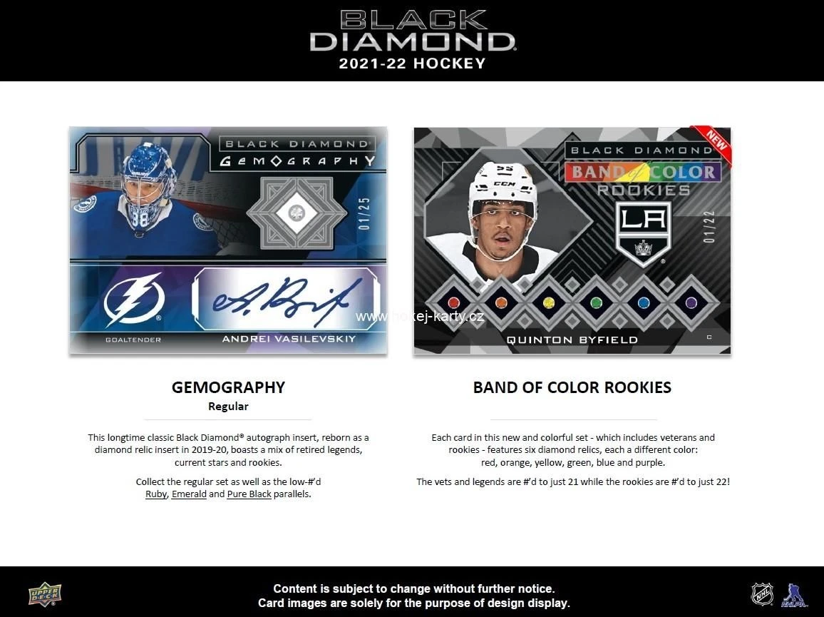 Upper Deck NHL 2021-2022 Black Diamond Hockey Hobby Box 4 Upper Deck NHL 2021-2022 Black Diamond Hockey Hobby Box – Bild 4