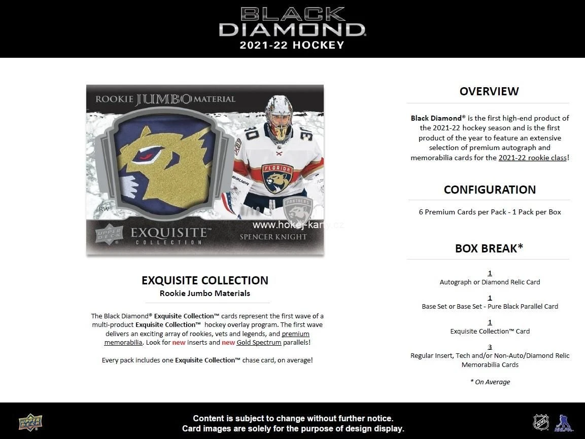 Upper Deck NHL 2021-2022 Black Diamond Hockey Hobby Box 3 Upper Deck NHL 2021-2022 Black Diamond Hockey Hobby Box – Bild 3