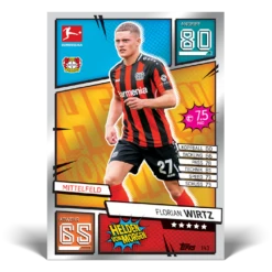 Topps Match Attax Chrome Bundesliga 2021/2022 - Booster Display (DE) -NECA Store wirtz card 1