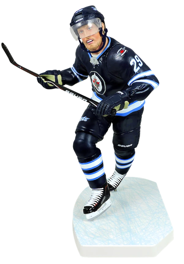 NHL - Winnipeg Jets - Patrik Laine - Figur 30cm 1 NHL - Winnipeg Jets - Patrik Laine - Figur 30cm