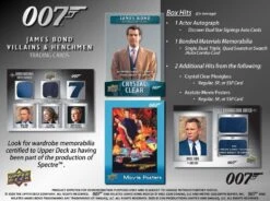 Upper Deck James Bond 007 - Villians & Henchmen Trading Cards (EN) -NECA Store zt0xc7jsj4xwf2 1